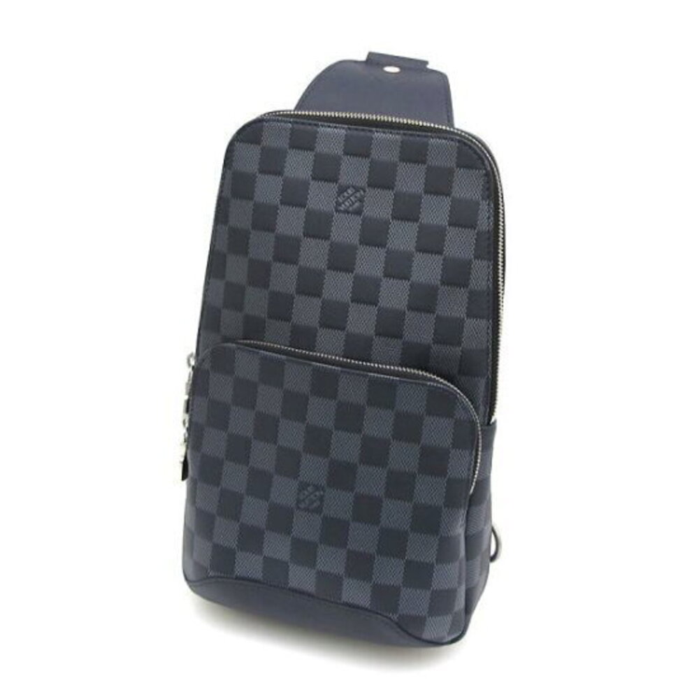 Louis Vuitton Damier Infini Black Avenue Sling Crossbody Bag - Picture 1 of 8